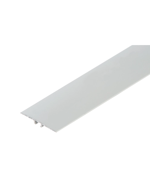 Zdjęcie: Listwa ochronna AL wcisk płaski 35 mm 5w1 klejona L= 2,79 m Srebrny anoda mat CEZAR