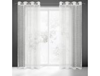 Zdjęcie: Zasłona gotowa Lara 140x250 cm biały EUROFIRANY