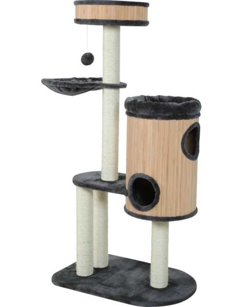 Zdjęcie: Drapak dla kota Bamboo 155 cm szary ZOLUX
