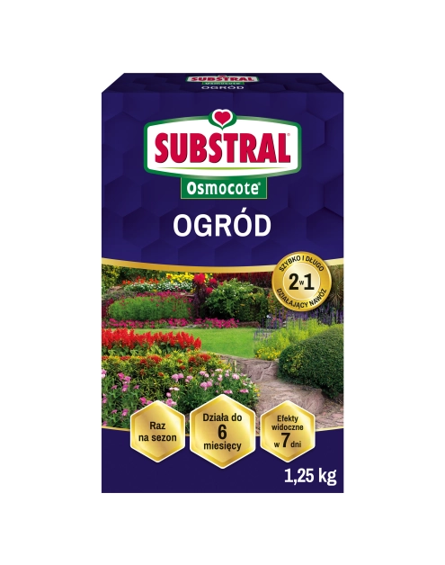 Zdjęcie: Nawóz Osmocote 2w1 Ogród 1,25 kg SUBSTRAL