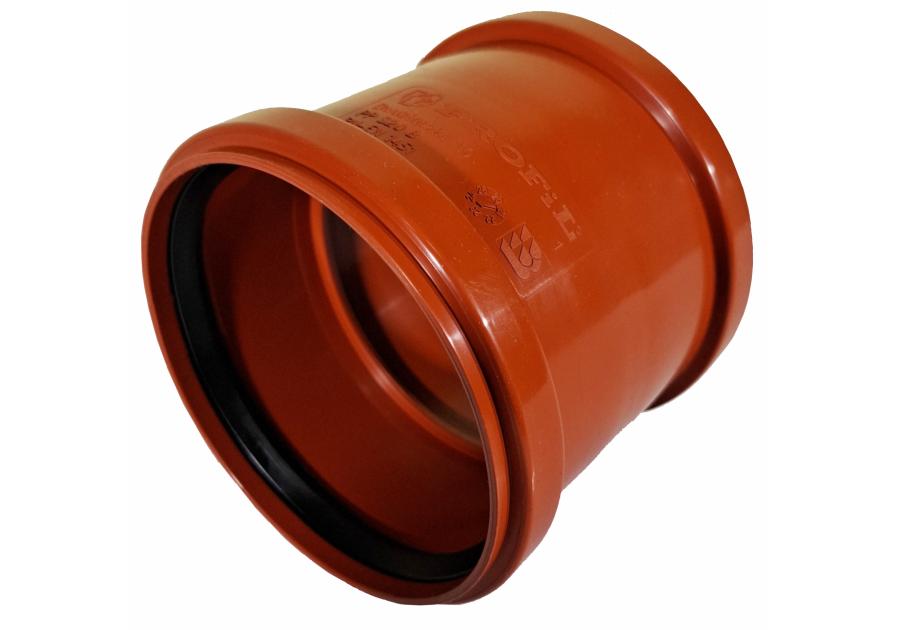 Zdjęcie: Dwuzłączka fi 110x3.2 mm zewnętrzna PROFIL