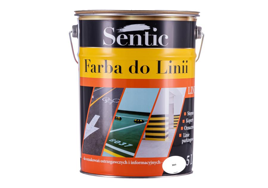Zdjęcie: Farba do linii 5 L biała SENTIC