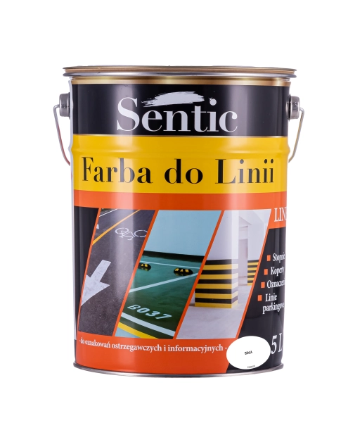 Zdjęcie: Farba do linii 5 L biała SENTIC