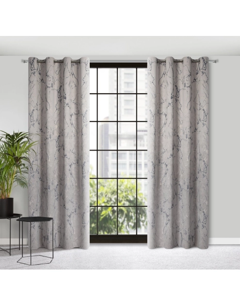 Zdjęcie: Zasłona gotowa Wera 140 x 250 cm beżowy EUROFIRANY