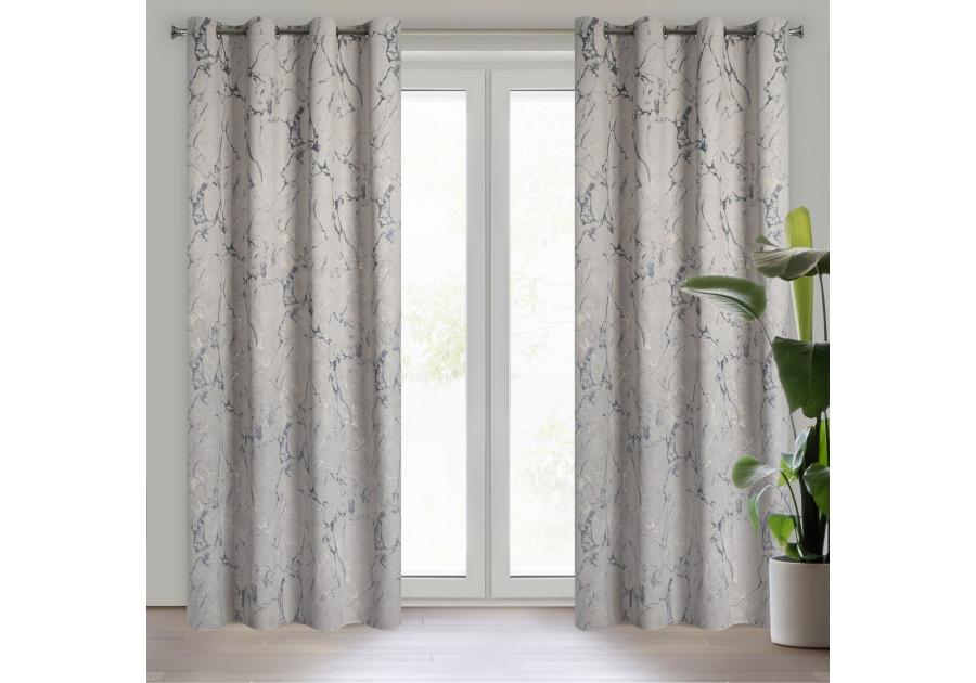 Zdjęcie: Zasłona gotowa Wera 140 x 250 cm beżowy EUROFIRANY