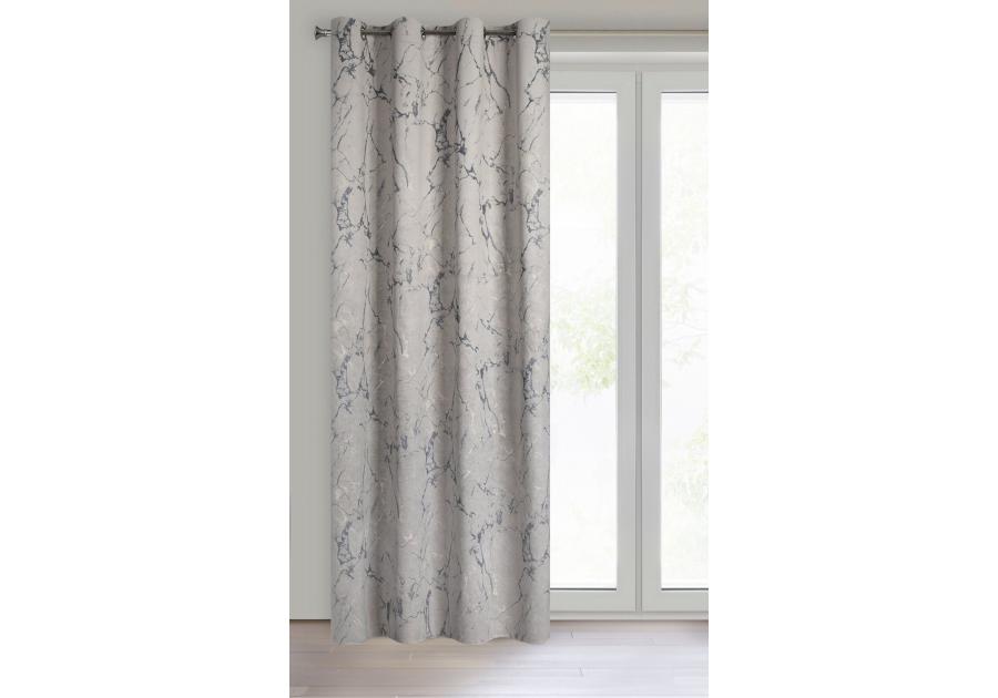 Zdjęcie: Zasłona gotowa Wera 140 x 250 cm beżowy EUROFIRANY