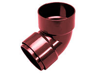 Zdjęcie: Kolano dwukielichowe Kanion 90x67 mm ceglasty WAVIN