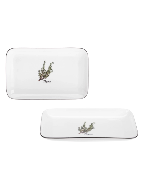 Zdjęcie: Półmisek Prowansja 20 cm z porcelany New Bone 81480 Thyme RAVI