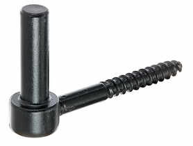 Skobel do wkręcania czarny 14x105 mm ALBERTS