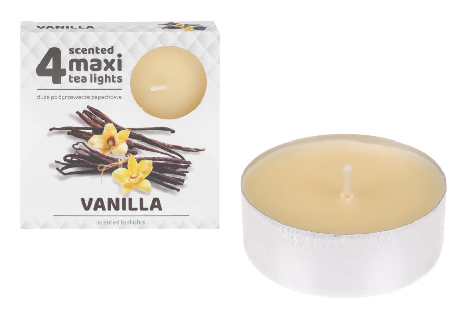 Zdjęcie: Podgrzewacze zapachowe Maxi 4 sztuki 97274 Wanilia RAVI