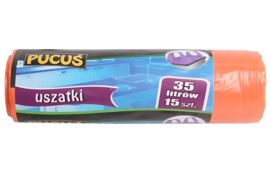 Zdjęcie: Worki na śmieci uszatki 35 L - 15 szt. PUCUŚ