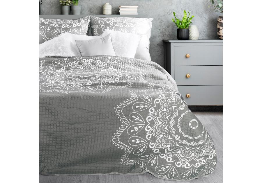 Zdjęcie: Narzuta Greta 170x210 cm srebrna EUROFIRANY