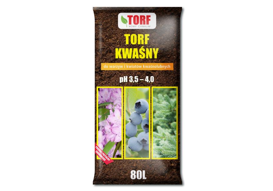 Zdjęcie: Torf kwaśny 80L TORF NOWY CHWALIM