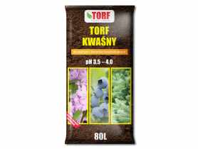 Torf kwaśny 80L TORF NOWY CHWALIM