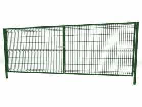 Brama 3D 400x153 cm ocynk + 6005 komplet BETAFENCE
