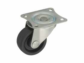 Zestaw z kołem 30 mm, 16 kg płyta obrotowa METRO