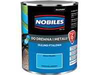 Zdjęcie: Emalia ftalowa półpołysk lazurowy Ftalonal 0,7 L NOBILES