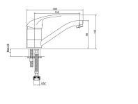 Zdjęcie: Bateria umywalkowa Perea chrom INVENA