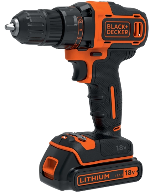 Zdjęcie: Wiertarko-wkrętarka 18 V Li-Ion Black Decker STANLEY