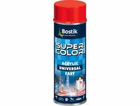 Lakier akrylowy ogólnego zastosowania Super Color Acrylic Universal Fast czerwony 400 ml BOSTIK