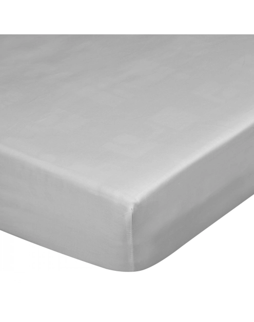 Zdjęcie: Prześcieradło z gumką Nova 3, 140x200 cm + 30 cm srebrne EUROFIRANY