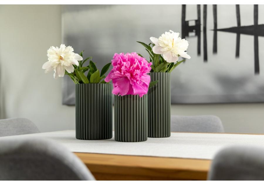 Zdjęcie: Wazon Nemo 150 recycled, szarozielony LAMELA