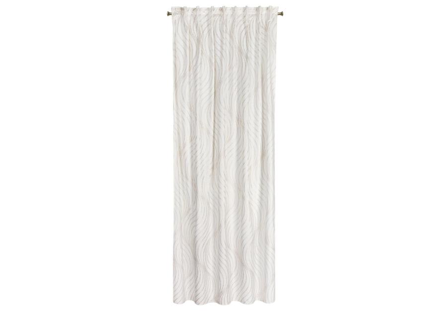 Zdjęcie: Zasłona 140x270 cm, taśma flex EUROFIRANY