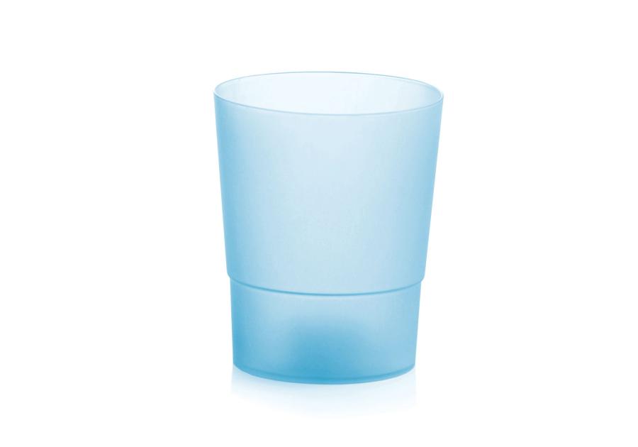 Zdjęcie: Doniczka Coubi Stor mat błękitny 12,5 cm PROSPERPLAST