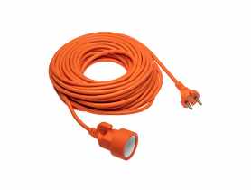 Przedłużacz ogrodowy 2x1,0 mm2 UNI, 20 m GTV