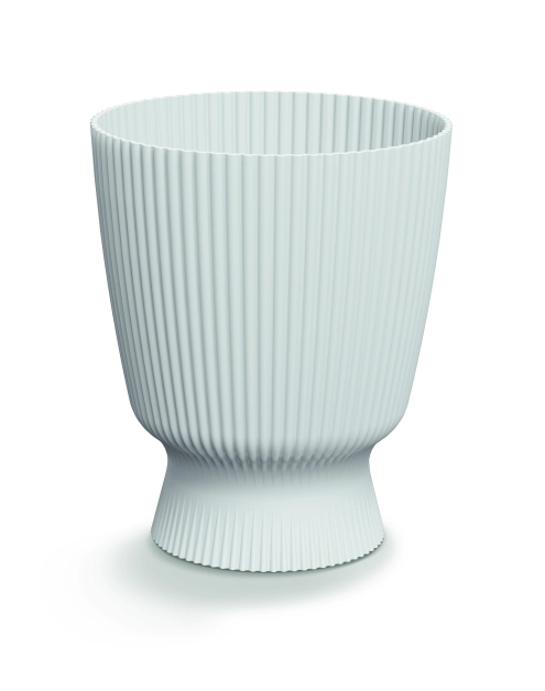 Zdjęcie: Doniczka Milly Round biały, wysokość 26,2 cm PROSPERPLAST