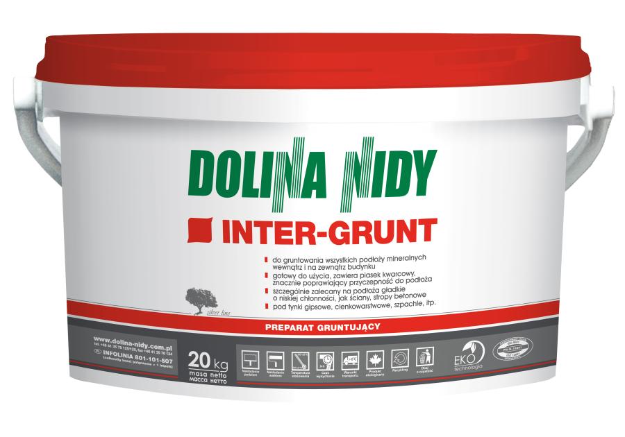 Zdjęcie: Preparat gruntujący Inter-grunt 20 kg DOLINA NIDY