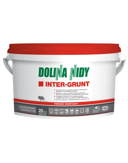 Zdjęcie: Preparat gruntujący Inter-grunt 20 kg DOLINA NIDY