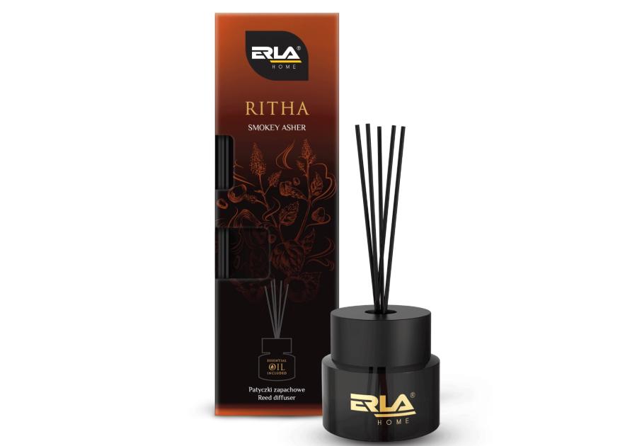 Zdjęcie: Patyczki zapachowe Ritha Smokey Asher 100 ml ERLA
