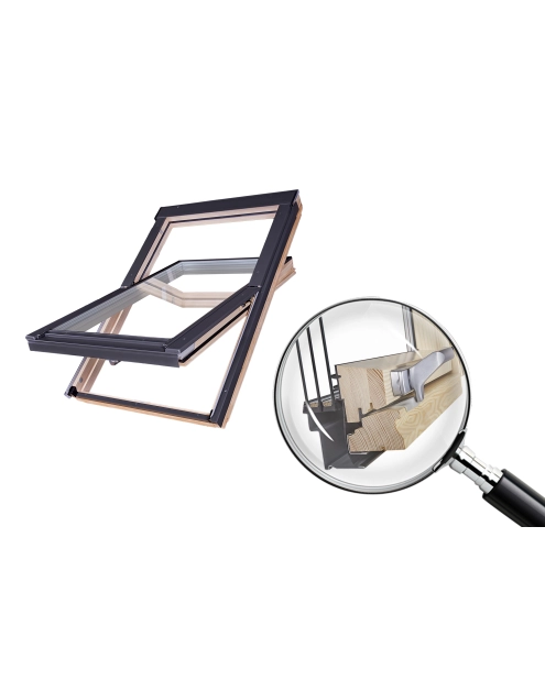 Zdjęcie: Okno dachowe OptiLight D Pro 78x140 cm KRONMAT