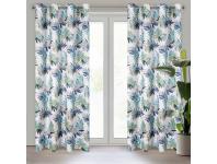 Zdjęcie: Zasłona gotowa Sabrina 140x250 cm niebieski EUROFIRANY
