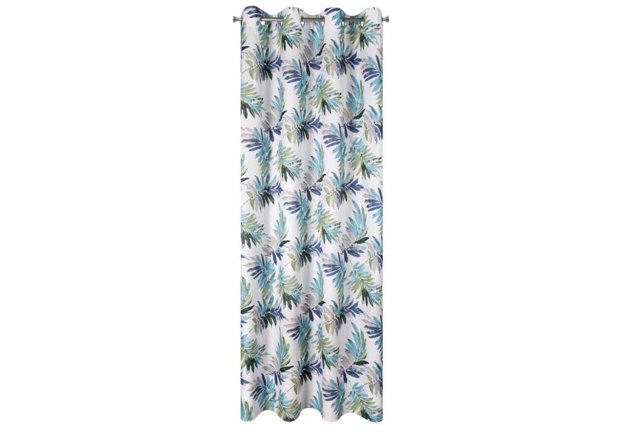 Zdjęcie: Zasłona gotowa Sabrina 140x250 cm niebieski EUROFIRANY