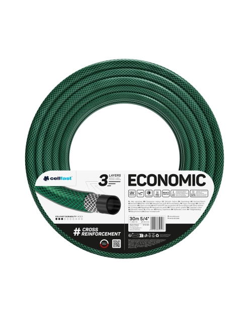 Zdjęcie: Wąż ogrodowy Economic 5/4" 30 m CELLFAST