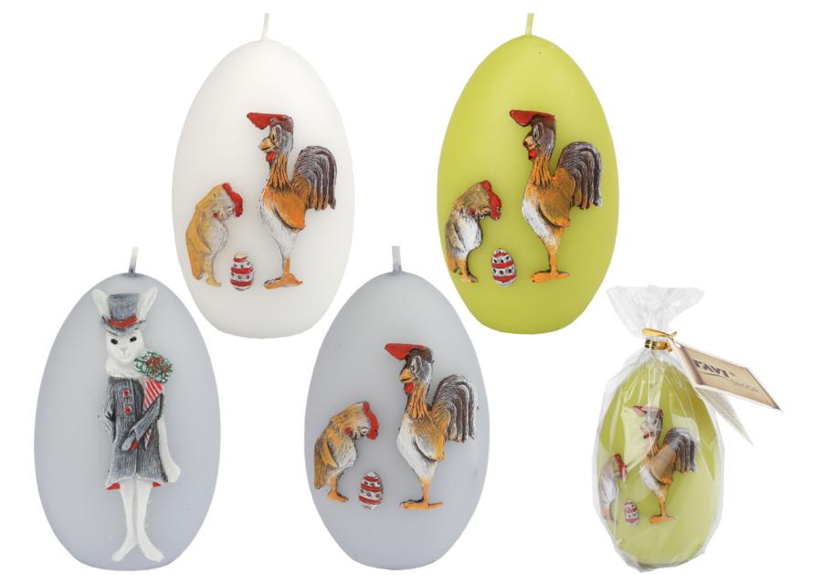 Zdjęcie: Świeca Easter jajo 90 mm RAVI