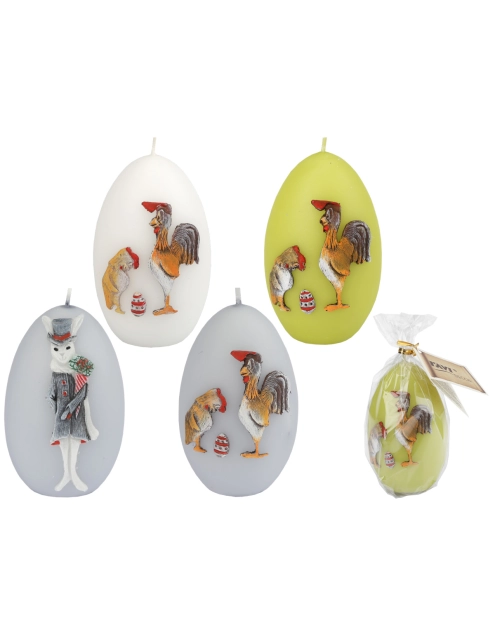 Zdjęcie: Świeca Easter jajo 90 mm RAVI