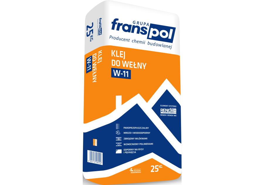 Zdjęcie: Klej do wełny W-11, 25 kg FRANS-POL