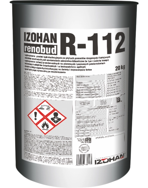 Zdjęcie: Powłoka hydroizolacyjno-pielęgnacyjna Renobud R-112 IZOHAN