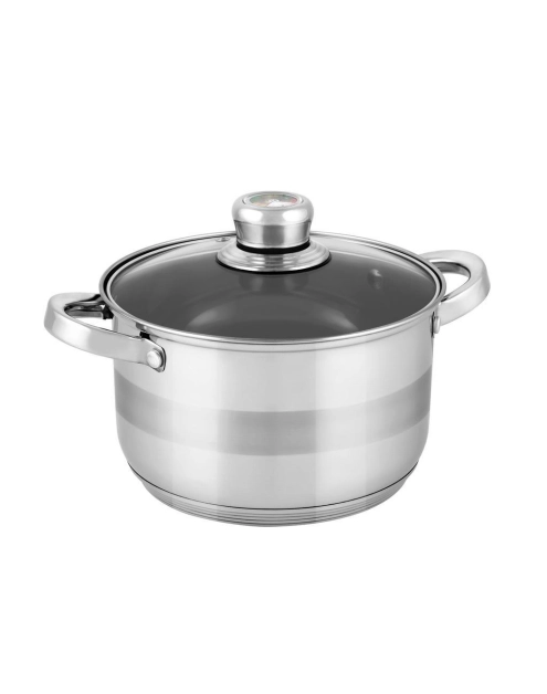 Zdjęcie: Garnek nierdzewny Oskar 20 cm - 3,9 L z pokrywką FLORINA