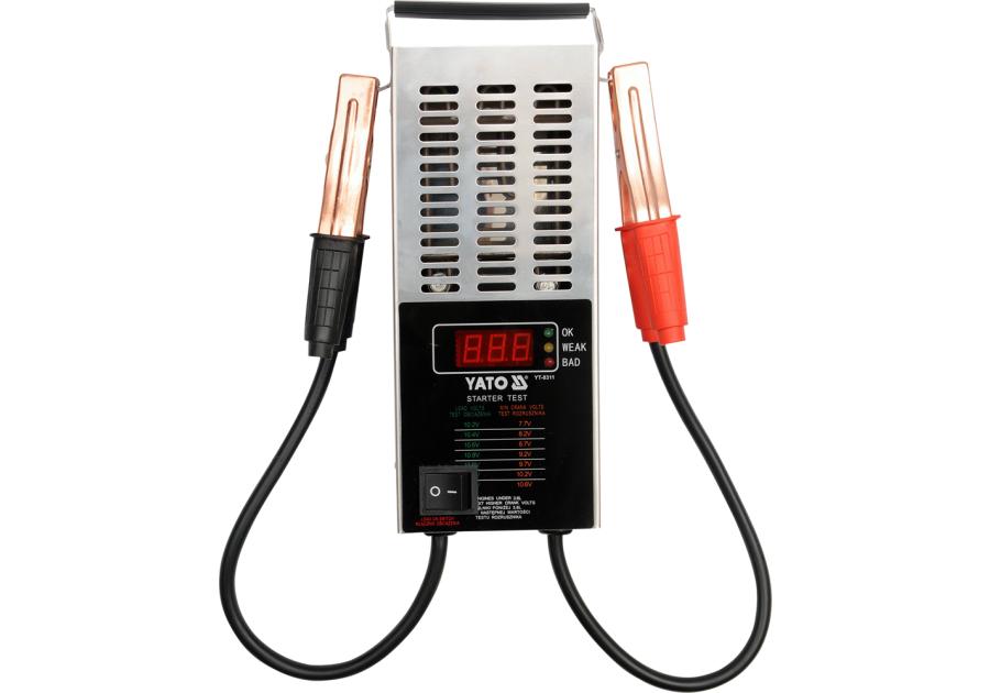 Zdjęcie: Tester akumulatorów 12V, 150-1400A, cyfrowy YATO
