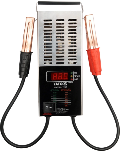 Zdjęcie: Tester akumulatorów 12V, 150-1400A, cyfrowy YATO