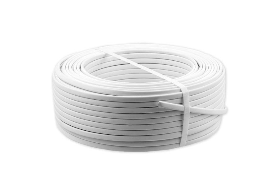 Zdjęcie: Przewód elektryczny YDYp 3x2,5 biały 100 m MERCOR