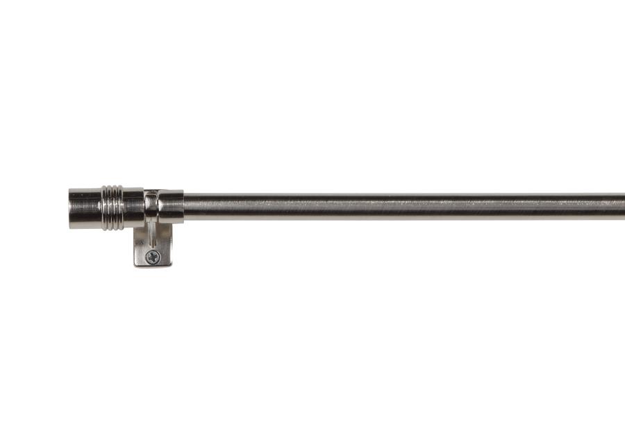 Zdjęcie: Karnisz mini Cafe zakończenie cylinder 10 mm efekt stali 50-80 cm MARDOM