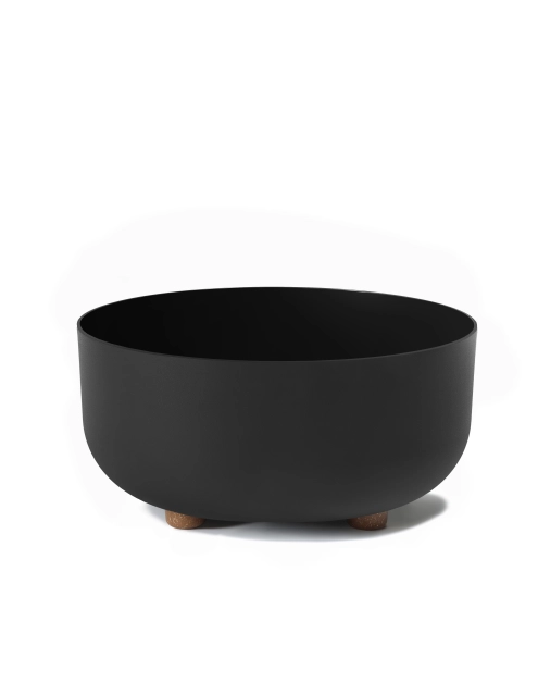 Zdjęcie: Donica plastikowa misa Sofia 30 cm czarna LAMELA PLASTIC
