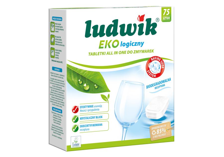 Zdjęcie: Tabletki do zmywarek All in one 75 sztuk LUDWIK