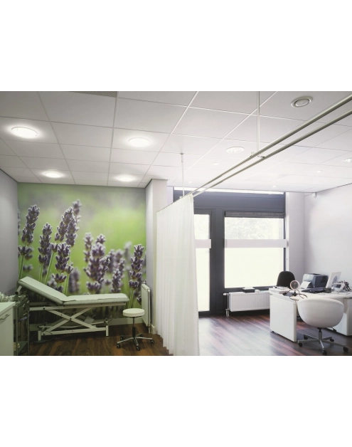 Zdjęcie: Płyta sufitowa Mediguard Plain Tegular 24 600x600x15 KNAUF CEILING SOLUTIONS