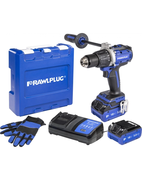 Zdjęcie: Wiertarko-wkrętarka z udarem 100 Nm 18 V RawlDRIVER RAWLPLUG
